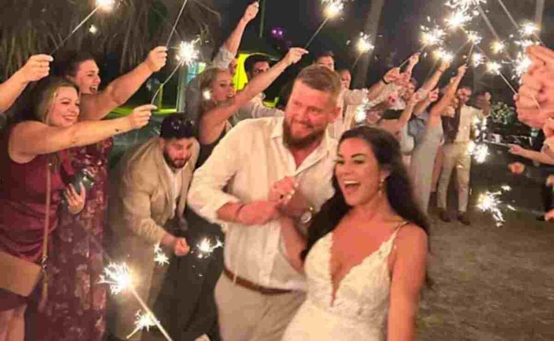 Samantha Miller falleció con su vestido de novia puesto. Foto: Facebook