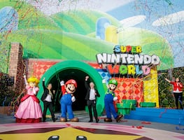 Super Nintendo World abre oficialmente en Universal Studios Hollywood