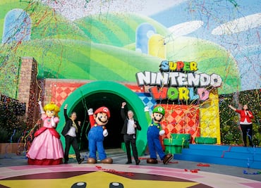 Super Nintendo World abre oficialmente en Universal Studios Hollywood