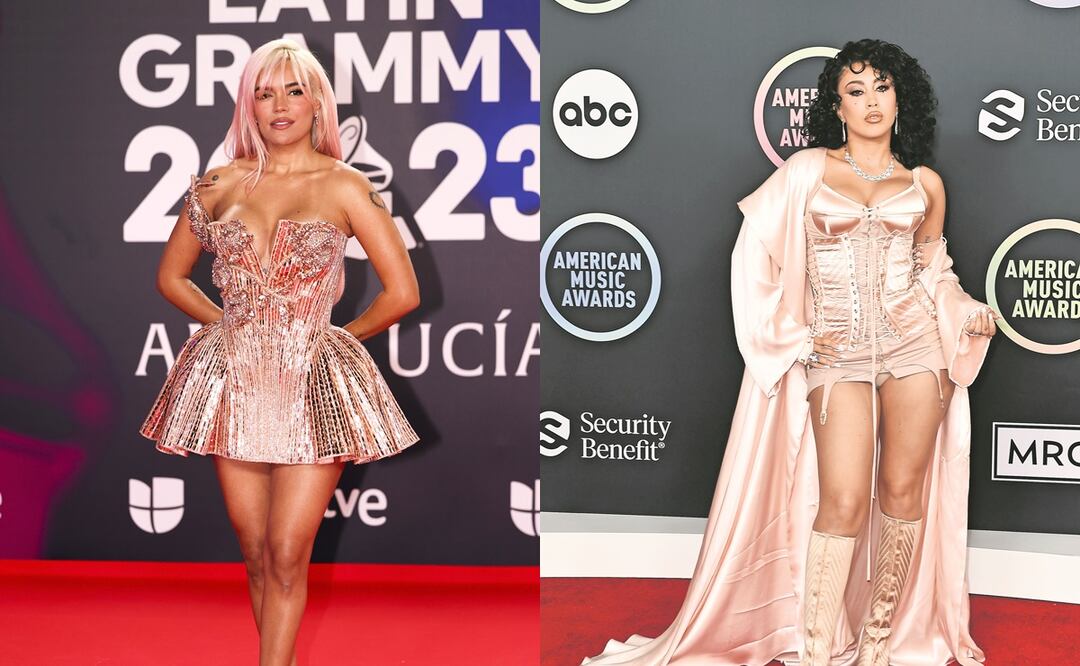 Karol G y Kali Uchis. Foto: AP