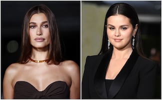 Hailey Bieber y Selena Gomez juntas, ¿en situación forzada?