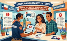 Si eres migrante en Texas, revisa este nuevo requisito para renovar el registro de tu vehículo