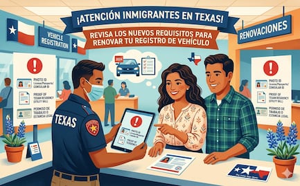 Si eres migrante en Texas, revisa este nuevo requisito para renovar el registro de tu vehículo
