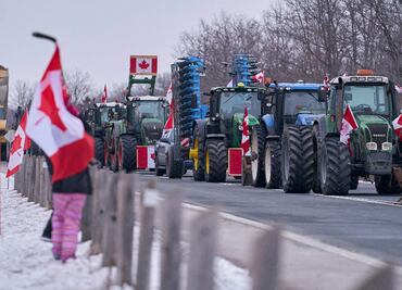 Declaran estado de emergencia en Ontario por protesta "ilegal" de camioneros