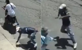 Hombre de la tercera edad imita a doña "Carlota" y enfrenta a asaltantes a machetazos en Xochimilco