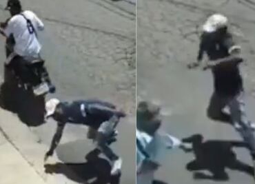 Hombre de la tercera edad imita a doña "Carlota" y enfrenta a asaltantes a machetazos en Xochimilco
