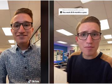 Tiktoker se vuelve viral por revelar los bajos salarios de los maestros en EU