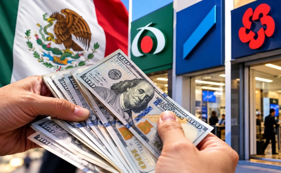 Precio del dólar hoy 3 de octubre 2026: tipo de cambio en Banco Azteca, BBVA y Banamex. Foto: Canva IA
