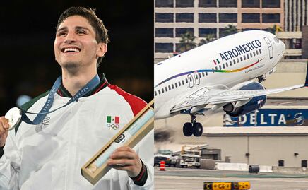 Marco Verde. Aeroméxico le da premios dobles al medallista y a su entrenador tras ganar plata en París 2024