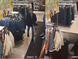 Colapsa piso de un centro comercial de China y "devora" a dos clientes. VIDEO