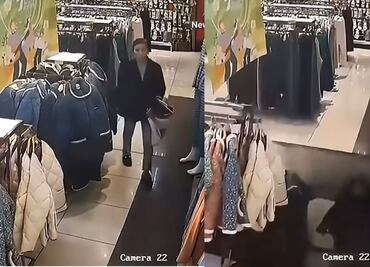 Colapsa piso de un centro comercial de China y "devora" a dos clientes. VIDEO