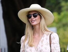 Ivanka Trump derrocha belleza con minivestido floreado en Miami