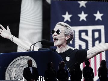 Megan Rapinoe se lleva el Balón de Oro