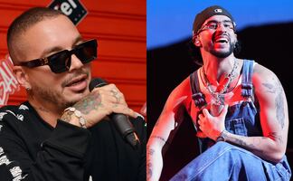 ¿No eran amigos? J Balvin responde a 'tiradera' de Bad Bunny en 'Thunder y Lightning'