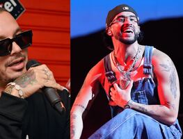 ¿No eran amigos? J Balvin responde a 'tiradera' de Bad Bunny en 'Thunder y Lightning'
