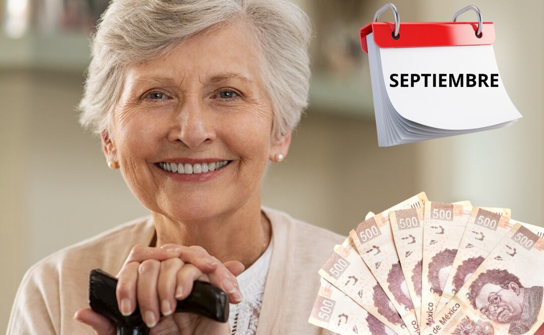 IMSS, ISSSTE y Bienestar ¿cuándo cae el pago de pensiones en septiembre 2025 y de cuánto será. Foto: Canva