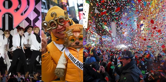 Todo listo para celebrar Año Nuevo en Nueva York; BTS se presenta en Times Square 