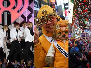 Todo listo para celebrar Año Nuevo en Nueva York; BTS se presenta en Times Square