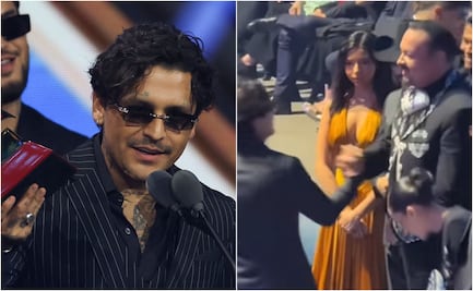 Christian Nodal gana el Grammy al suegro y su desaire a Ángela Aguilar enciende las redes: ‘La dejó en ridículo’