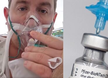 "Me equivoqué"; aplazó su vacunación y ahora suplica desde el hospital