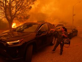 Los Ángeles encara panorama desolador por los devastadores incendios