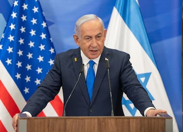 Desplazamiento de gazatíes "No es limpieza étnica. En las guerras la gente se va": Netanyahu