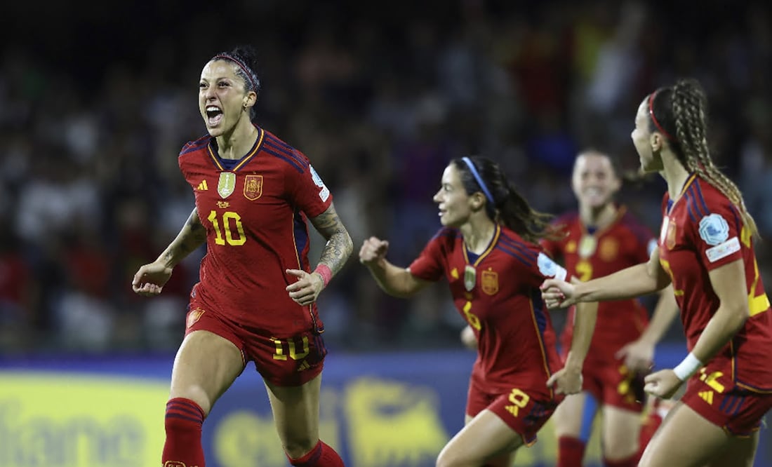 Jenni Hermoso: "Hoy he vuelto a disfrutar del futbol". Foto AP