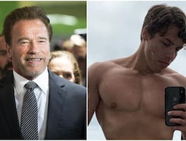 ¿Quién es Joseph Baena, el hijo de Arnold Schwarzenegger que sigue sus pasos en el culturismo?