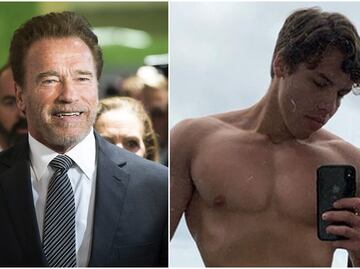¿Quién es Joseph Baena, el hijo de Arnold Schwarzenegger que sigue sus pasos en el culturismo?