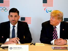 Renuncia el secretario interino de Seguridad Nacional, Chad Wolf