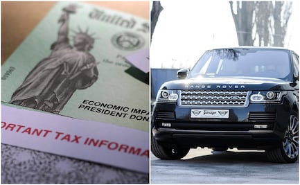 Hombre se compra autos de lujo con cheques de estímulo de EU robados 