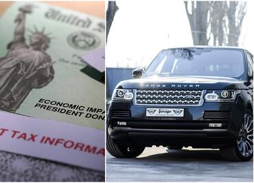 Hombre se compra autos de lujo con cheques de estímulo de EU robados