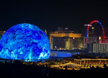 Todo sobre 'Sphere': la esfera más grande del mundo que ilumina y transforma Las Vegas
