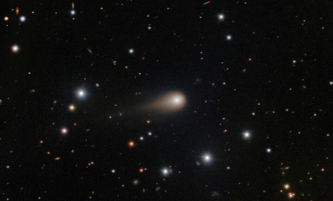 ¿Cometa o nave extraterrestre? El misterioso 3I/Atlas que viaja a nuestro sistema solar. Foto: AP /Ilustrativa