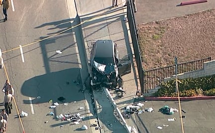 Atropellan a 25 cadetes de Los Ángeles, cinco de ellos de gravedad