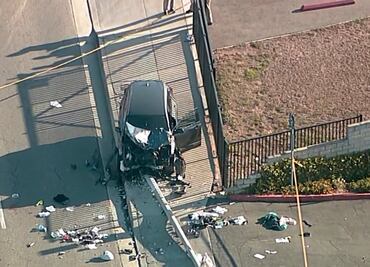 Atropellan a 25 cadetes de Los Ángeles, cinco de ellos de gravedad