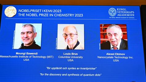 Nobel de Química 2023 premia a científicos que revolucionaron la nanotecnología; ¿Quiénes son?