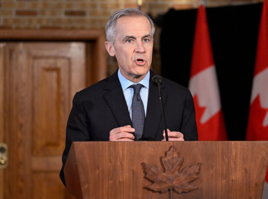Mark Carney responde a Trump: “Canadá no vive gracias a EU, somos dueños de nuestro futuro”. (Jacques Boissinot /The Canadian Press via AP)