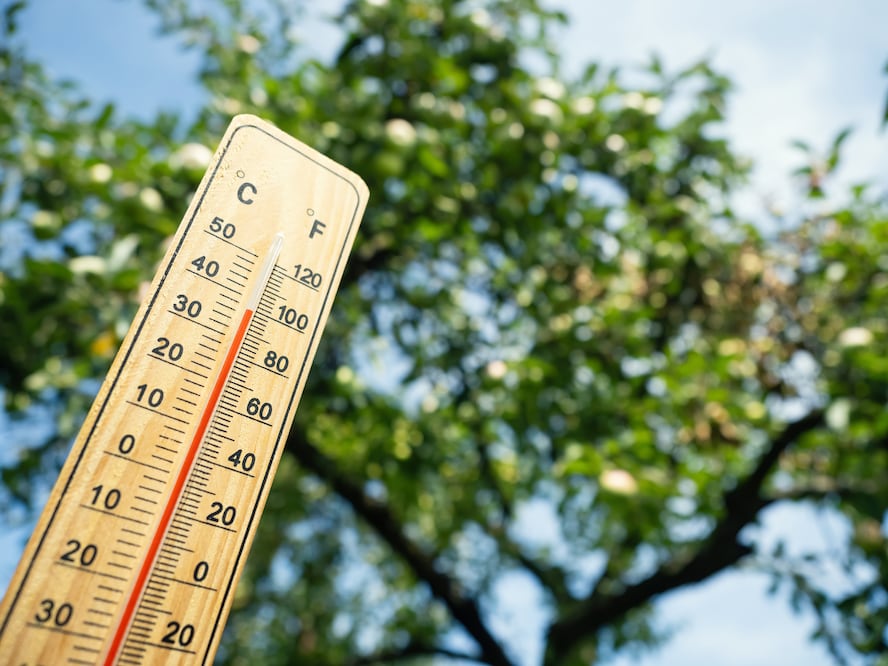 Tercera ola de calor en México. Al menos 25 estados con temperaturas mayores a 40° este lunes. Foto iStock / digihelion