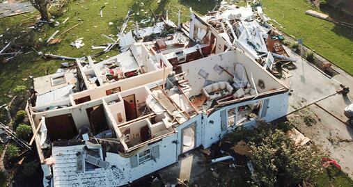 Tornados violentos golpean Ohio; hay más de 100 heridos