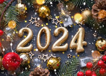 Feliz Año Nuevo 2024. 15 frases e imágenes bonitas para enviar por WhatsApp