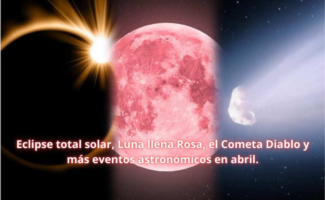Eclipse total solar, el Cometa Diablo y otros eventos astronómicos imperdibles de abril. Foto: iSTOCK