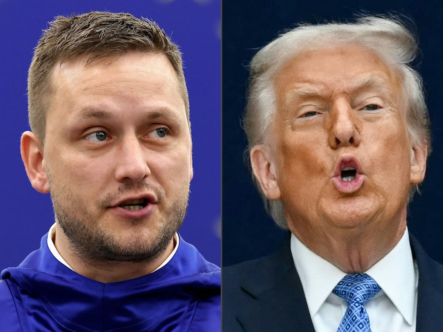 "Si hay que elegir, Groenlandia elige a Dinamarca, no a Estados Unidos”: primer ministro. (Photo by FREDERICK FLORIN and ANDREW CABALLERO-REYNOLDS / AFP)