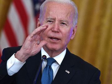 Biden insulta a reportero de la cadena Fox por pregunta sobre inflación