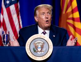 Trump dice que no participará en un debate virtual con Biden