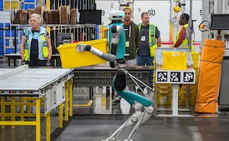 ¿Ya no necesita humanos? Amazon trabaja con nuevos robots e IA para agilizar envíos