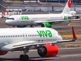 La aerolínea Viva Aerobus anuncia 17 nuevas rutas desde el AIFA para 2023 y 2024