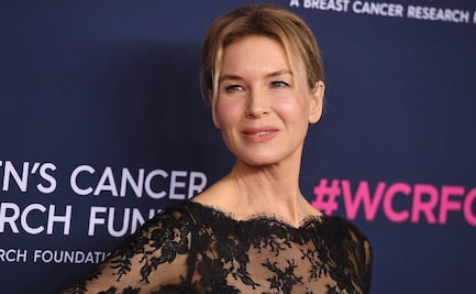 Reneé Zellweger destila glamour con vestido de encaje