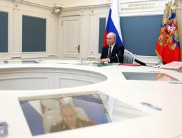 Putin supervisa ensayo de misiles en maniobras de defensa nuclear