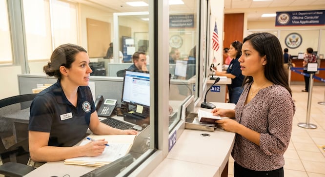 Las 7 cosas que el oficial consular detecta en los primeros segundos de tu entrevista de visa americana
